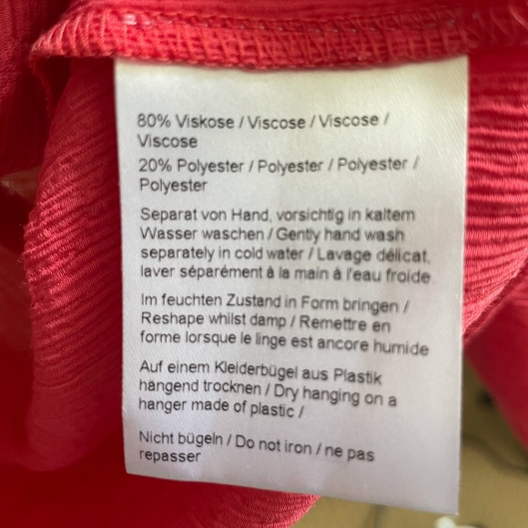 Fox’s Coral Viscose-Blend Tie-Front Shrug - Picture 6 of 6